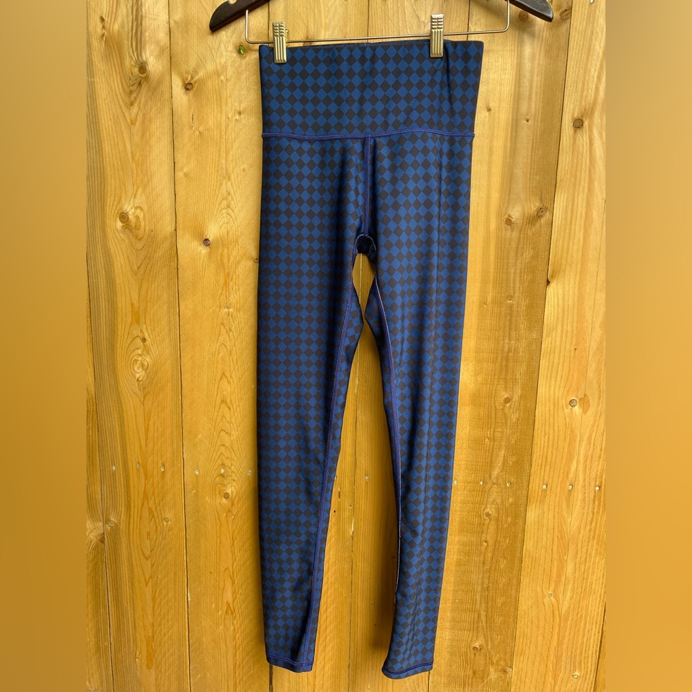 Terez Blue and Black Patterned Leggings - Picture 4 of 7